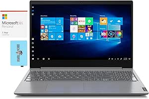 Lenovo 82C30036UK-3717-164807 V15 Laptop Celeron, 8GB, 1TB HDD Bundle