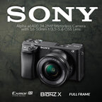 Sony Alpha a6400 Mirrorless Camera 16-50mm Lens Bundle