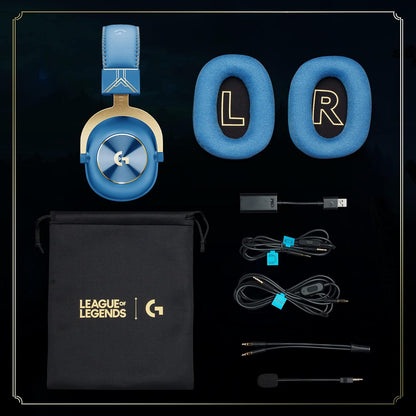 Logitech 981-001105 G PRO X League of Legends Headset (Renewed)
