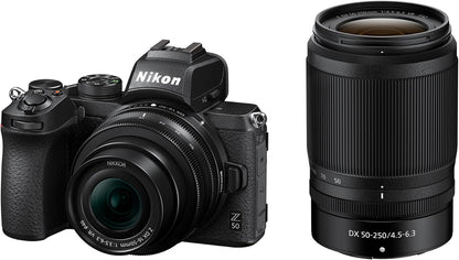 Nikon Z 50 - Mirrorless Camera with Two Lenses
