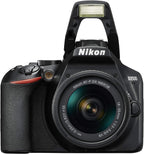 Nikon D3500 DSLR 18-55mm Lens Bundle (Renewed)