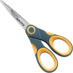 Westcott 5-Inch Titanium Bonded Non-Stick Scissors — main product image