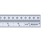 Westcott M-109 Metric/Inch Ruler 30cm Opaque