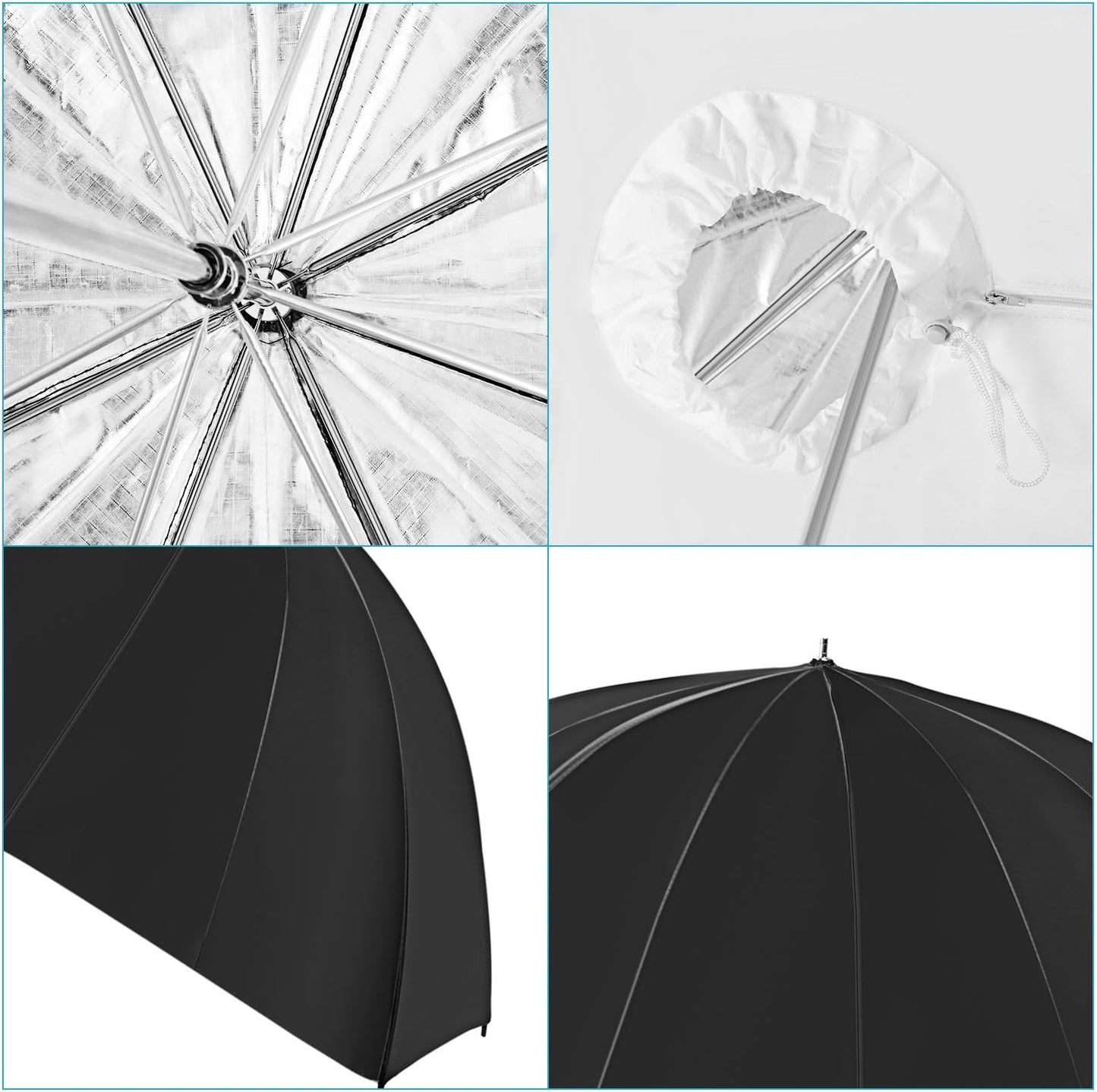 Neewer 43" Collapsible Reflective Softbox Umbrella