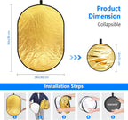 Neewer 88008128 5-in-1 Photography Reflector