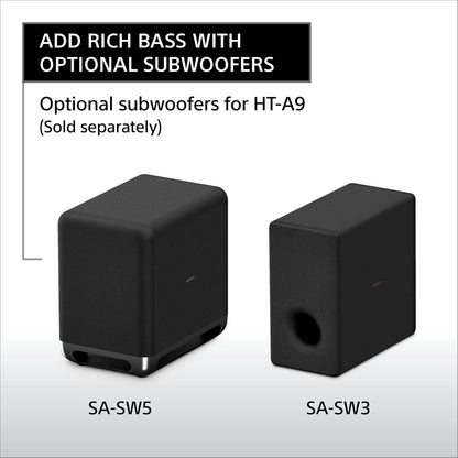 Sony CRT2SNHTA9 HT-A9 4.0.4 Home Theater System Renewed