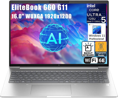 HP 660 G11 Elitebook: Ultra 5, 32GB RAM, 2TB SSD, 16" FHD+