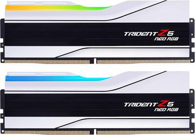 G.Skill F5-6000J30 RAM: 32GB DDR5 6000MHz RGB White
