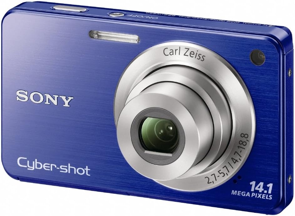 Sony DSCW560/L Cyber-Shot 14.1 MP Digital Camera Blue