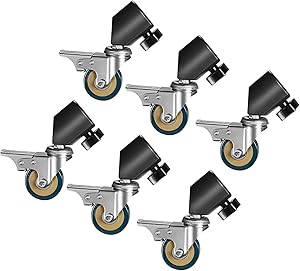 Neewer Swivel Caster Wheel Set for Light Stands