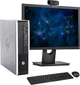 HP Elite Compaq 8200 USFF Desktop PC (Renewed)