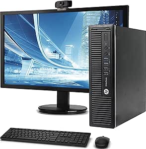 HP 800 G1 USFF Intel i5 Desktop PC (Renewed)