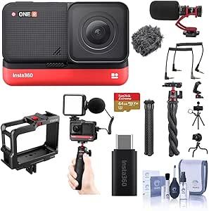 Insta360 ONE R 4K Action Camera Bundle