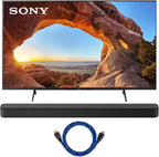 Sony X85J 50-Inch 4K Smart TV Soundbar Bundle