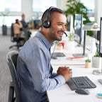 Logitech H390 USB Computer Headset Noise Canceling Microphone Renewed
