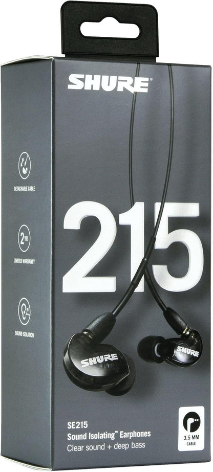 Shure SE215-K-E Pro Sound Isolating Earphones