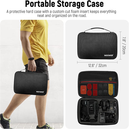 Neewer 10101705 Action Camera Accessory Kit 50-in-1