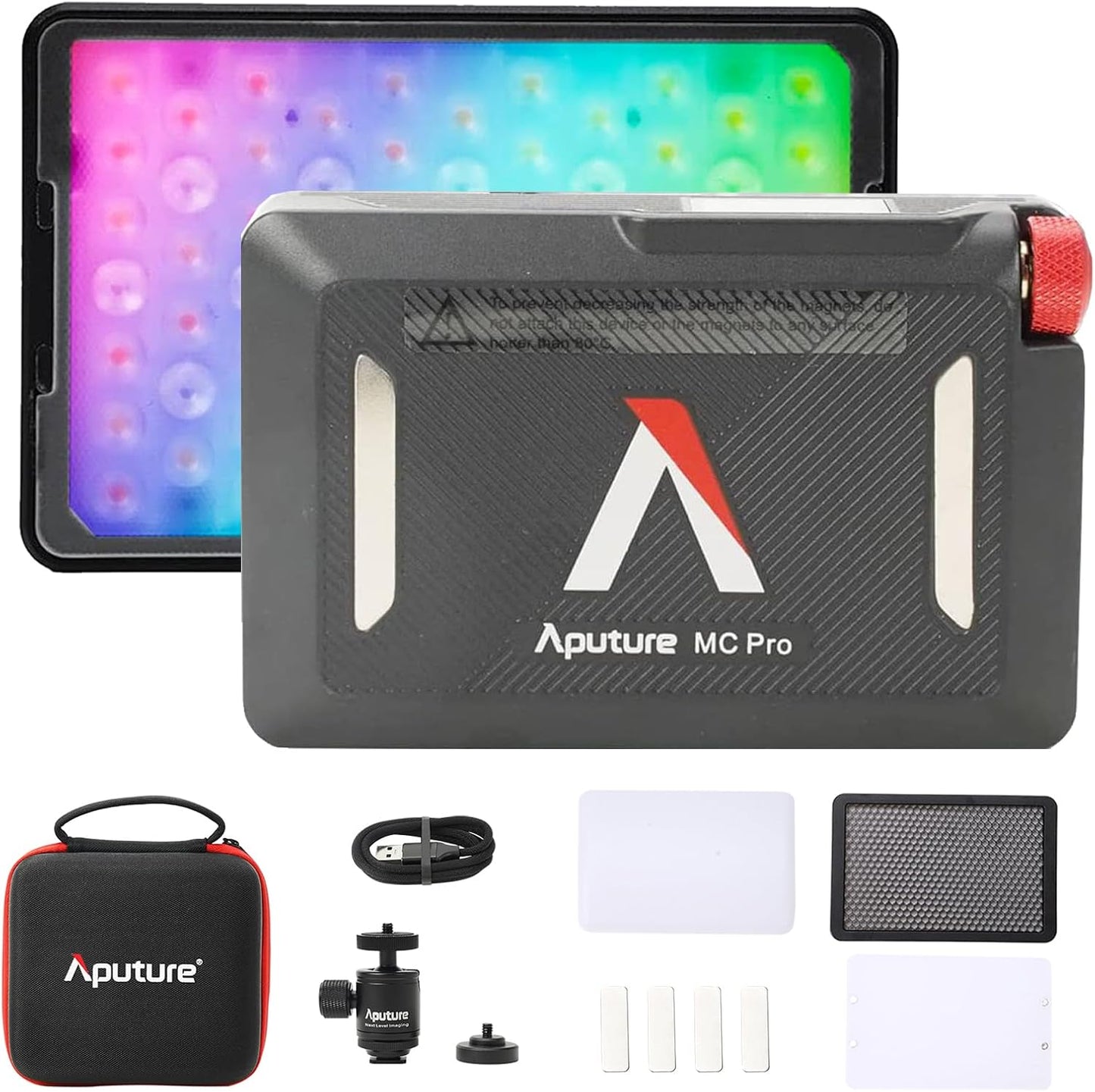 Aputure MC Pro Mini RGBWW On-Camera Video Light