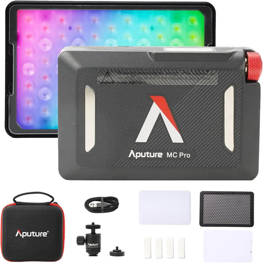 Aputure MC Pro Mini RGBWW On-Camera Video Light