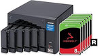 QNAP TVS-672XT-i3-8G-68S 40TB 6-Bay Thunderbolt 3 NAS RAID 5