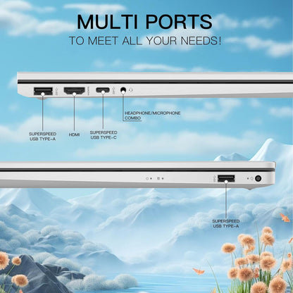 HP 17t-cn300 17.3" Touchscreen i7 Business Laptop Bundle