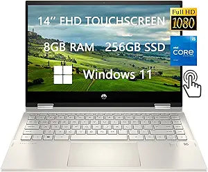 HP 14-dw1013dx Pavilion 2-in-1 Touchscreen Laptop - i5, 256GB SSD — main product image