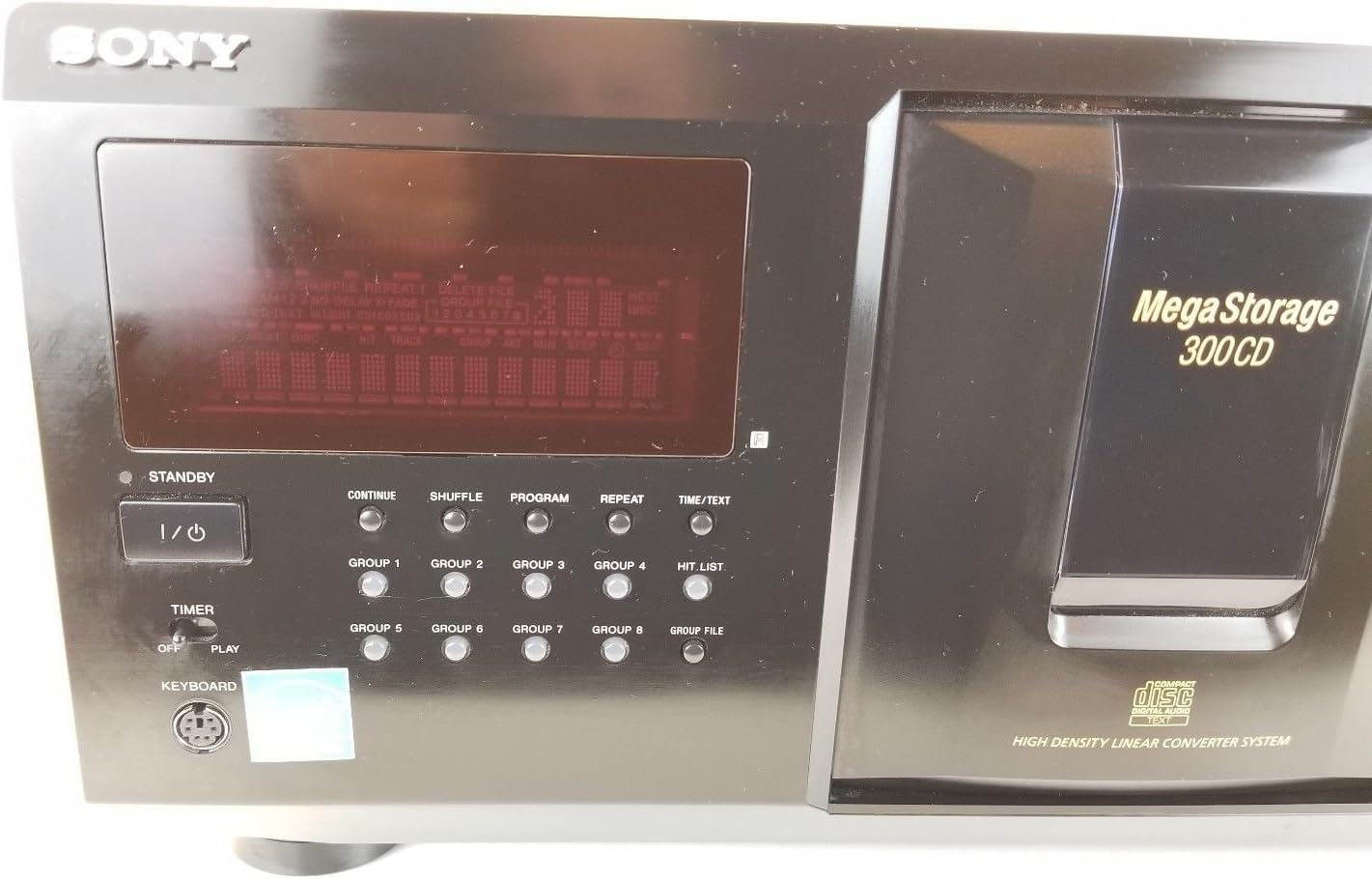 Sony CDP-CX355 Mega Storage 300 CD Changer