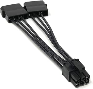 EVGA FBA_W000-00-000144 MOLEX to PCI-E Power Adapter - Bulk Packed — main product image
