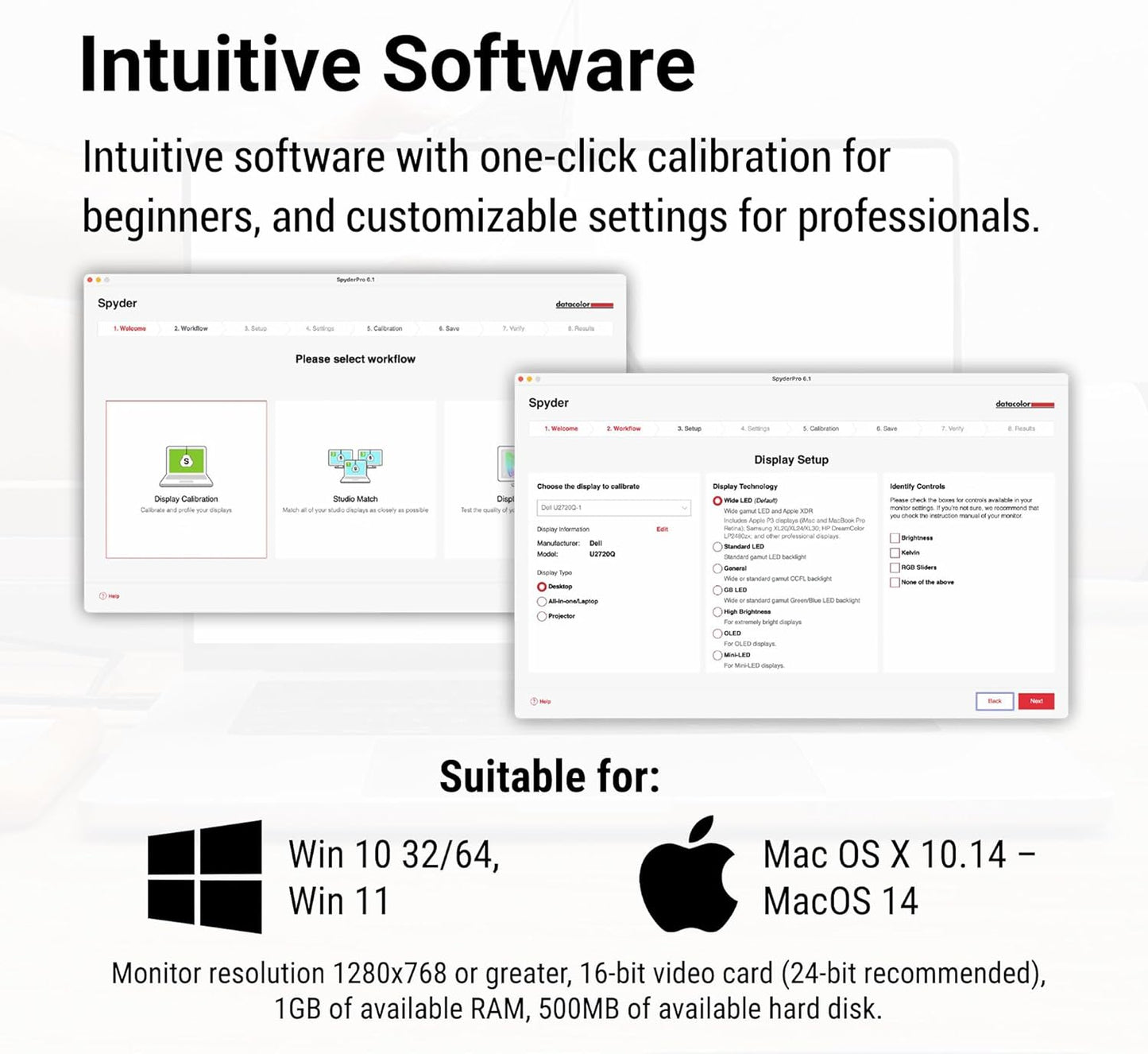 Datacolor SP2024 Spyder Monitor Calibration Tool