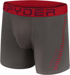Spyder Mens Boxer Briefs 4-Pack Performance Underwear