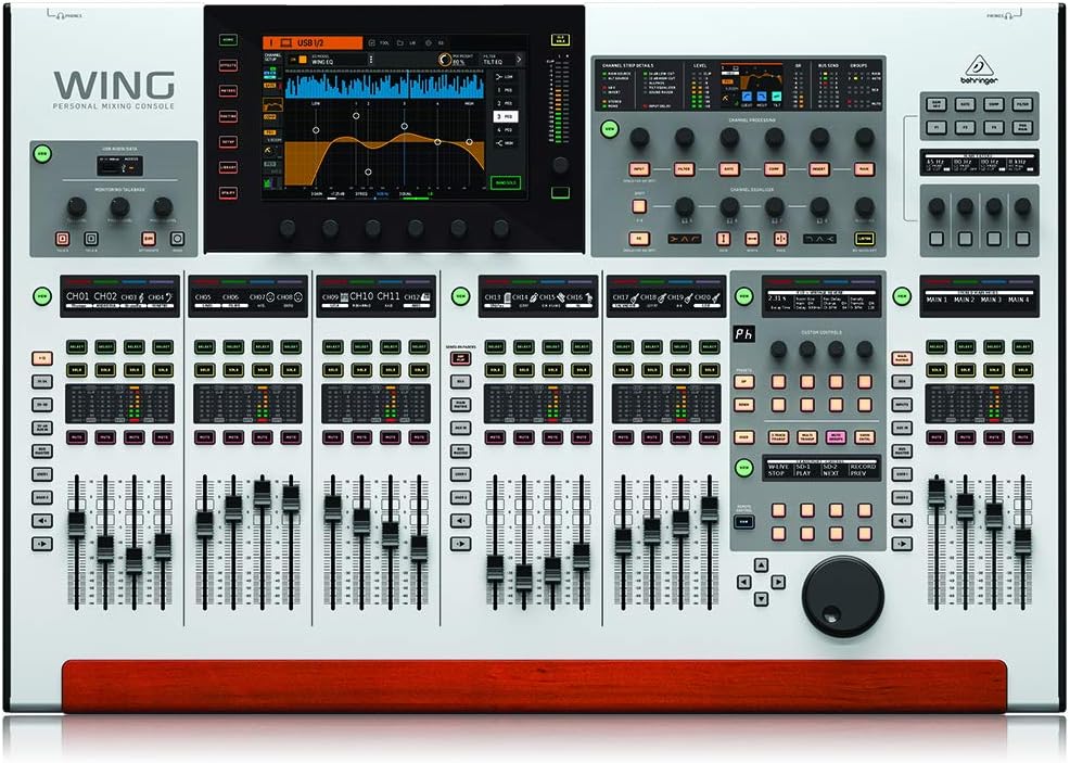 Behringer Wing 48-Channel Digital Mixing Console Touchscreen