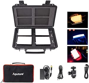 Aputure HL-AU-AP-10012 MC 4-Light RGB LED Travel Kit — main product image