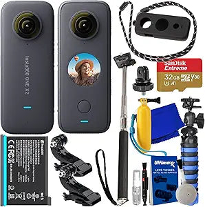 Insta360 ONE X2 Action Bundle - 360 Camera