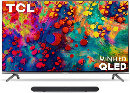 TCL 6-Series 65-Inch 4K Mini-LED TV & Alto 6 Soundbar