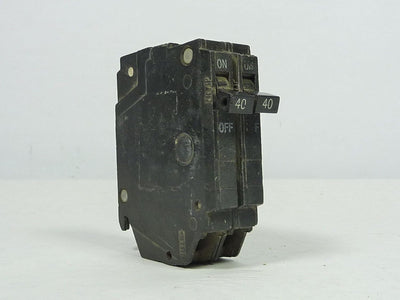 GE GETHQP240 THQP240 2P 40A 120/240V Plug-In Circuit Breaker