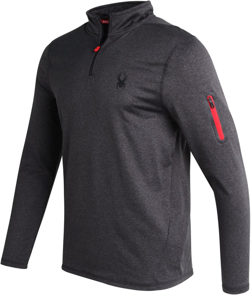 Spyder Active Shirt Men's Quarter Zip Pullover — main product image