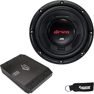 JVC CW-DR124 12" Subwoofer with Jensen DUBa2100 Amplifier