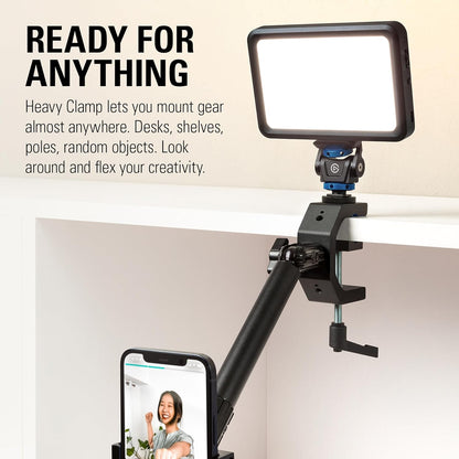 Elgato 21AAQ9901 Heavy Clamp Professional Camera Mount