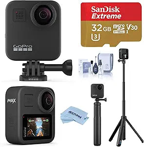 GoPro MAX 360 Waterproof Camera Travel Bundle