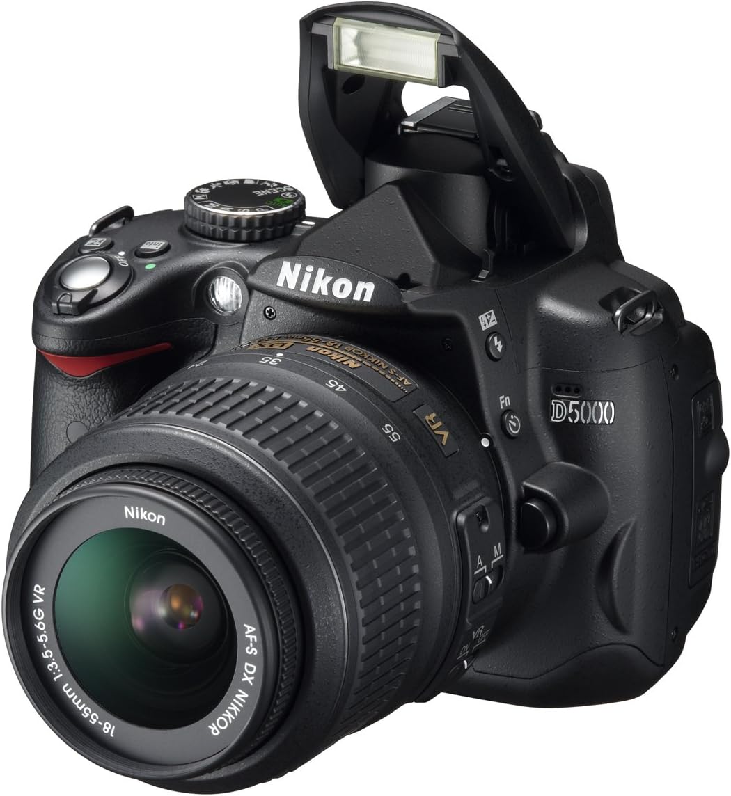 Nikon D5000 12.3MP Digital SLR Camera with 18-55mm Lens