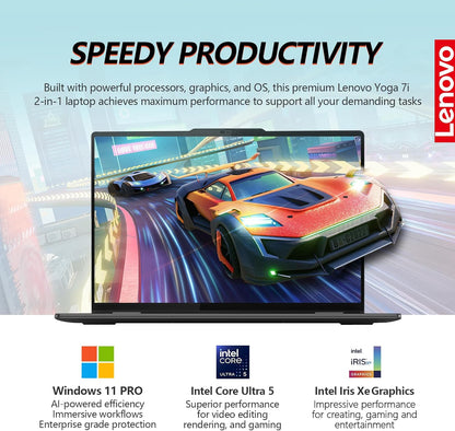 Lenovo 125U Yoga 7i 16" 2-in-1 Touch Laptop