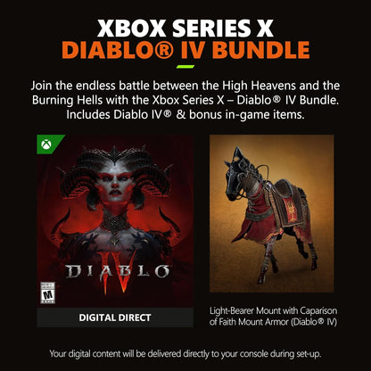 Microsoft RRT-00027 Xbox Series X Diablo IV Bundle