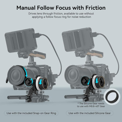 SmallRig 4956 Mini Follow Focus Lens Control
