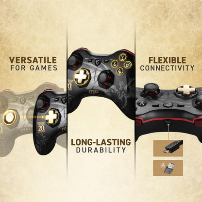 MSI FORCE GC30 Monster Hunter Edition Wireless Gaming Controller