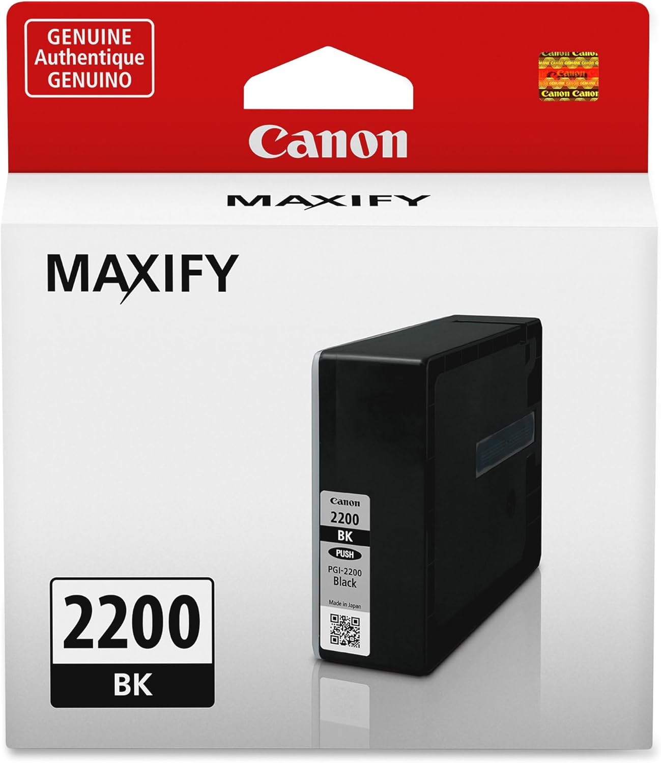Canon PGI-2200 Black Ink Tank - Pigment Based