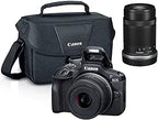 Canon EOS R100 Mirrorless Camera 18-45mm 55-210mm Kit