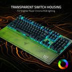 Razer RZ03-03260200-R3U1 BlackWidow V3 Green Switch Keyboard (Renewed)
