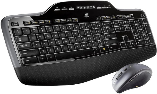 Logitech MK710-RB Wireless Keyboard and Mouse Combo (Renewed)