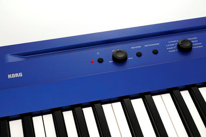 Korg L1MBLUE 88-Key Portable Digital Piano - Blue