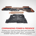 Alienware AWM18-7728BLK-PUS M18 i7 RTX 4070 Gaming Laptop